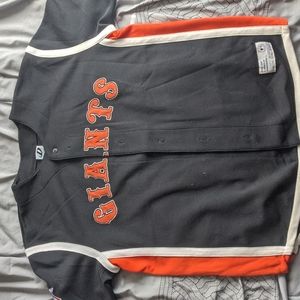 Large black/orange Giants Jersey by Dynasty.